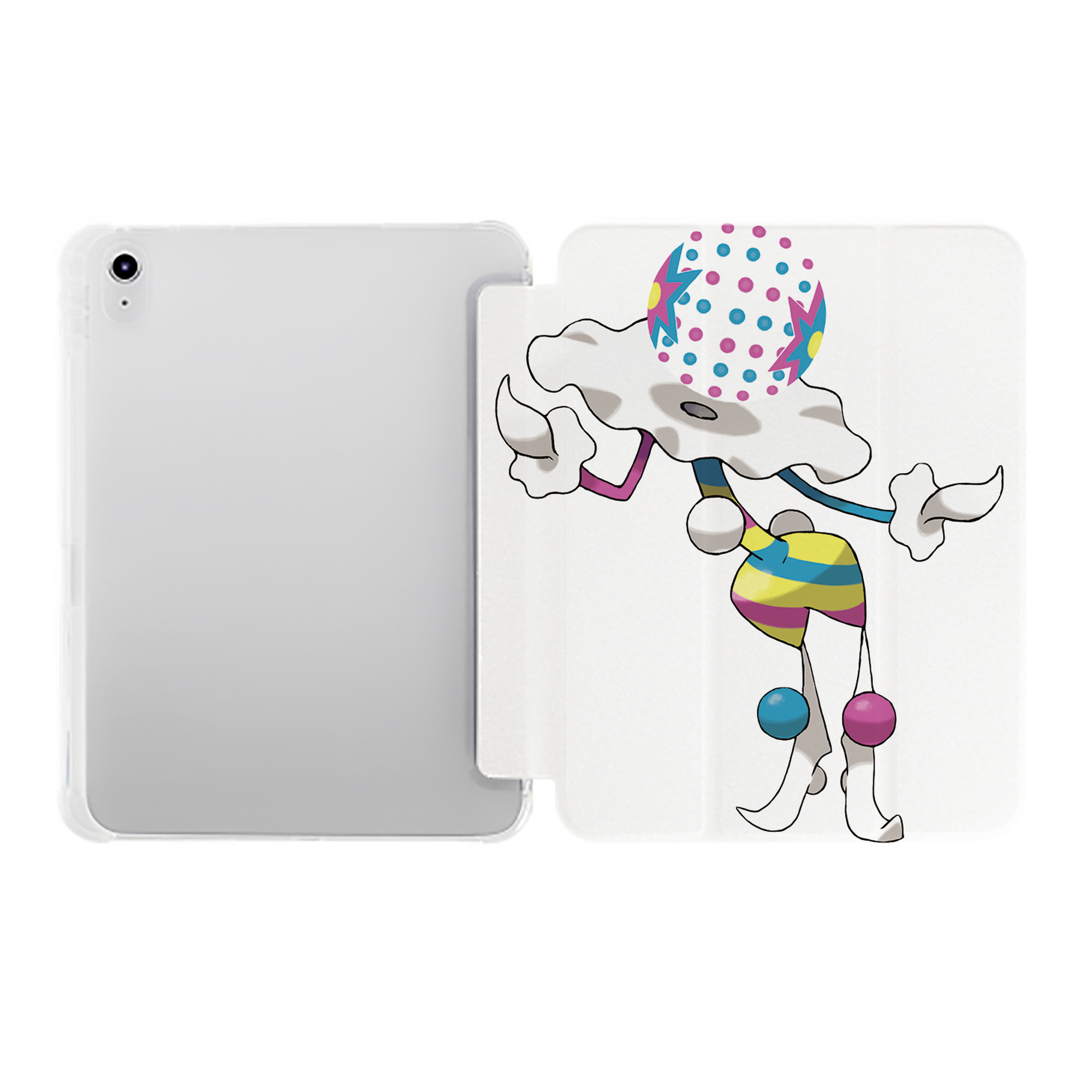 （画像用） ポケットモンスター Pokémon IPad ケース ペン収納付き 三つ折りスタンド PUレザー×シリコン 対応機種9.5/10.5/10.9インチ